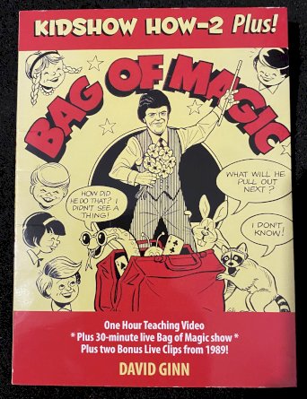 Kid show how-2 plus! Bag of Magic by David Ginn (dvd)