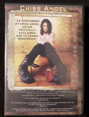 Criss Angel -Masterminds the Dvd Series Volume 1