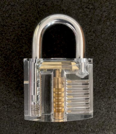 Clear View practise Padlock