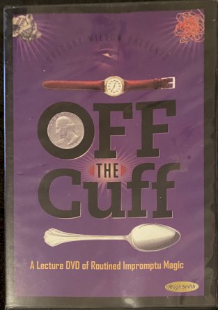Gregory Wilson Presents Off the Cuff (dvd)
